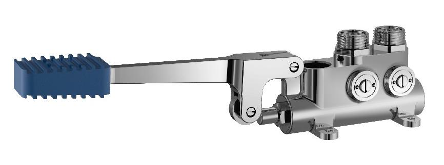 Hand-Z-free-1 Pedal Valve-Floor Mount