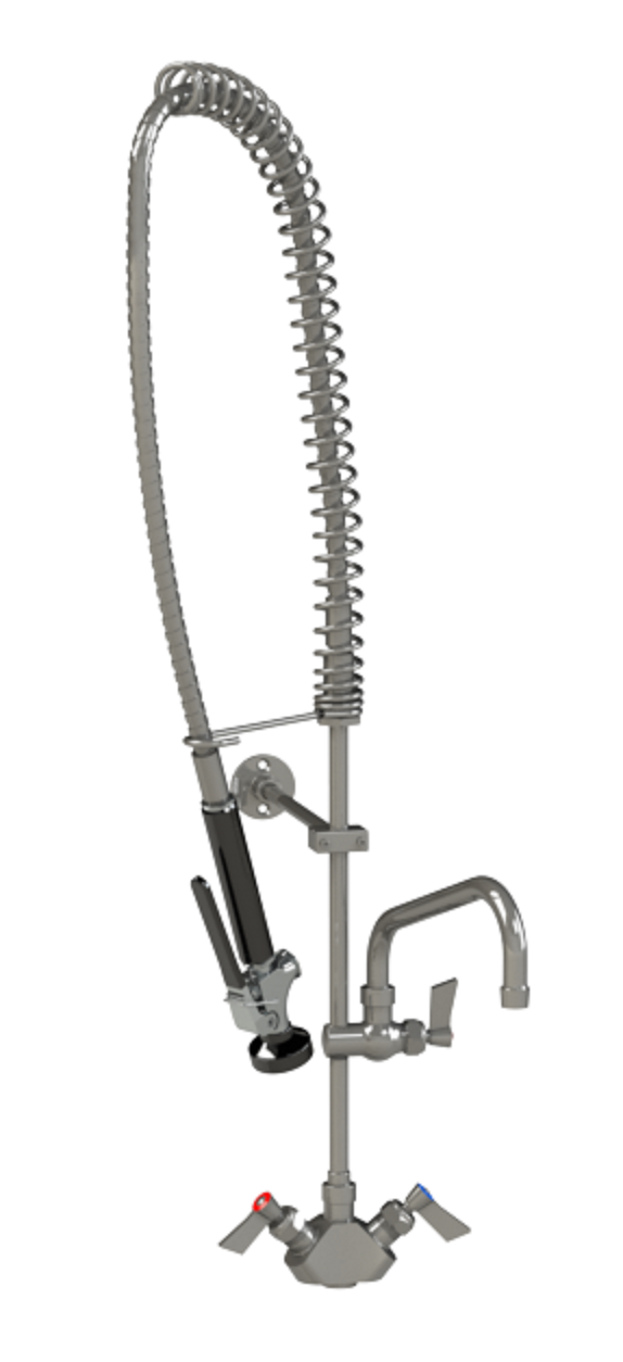 Pre-Rinse w- Adjustable Height.