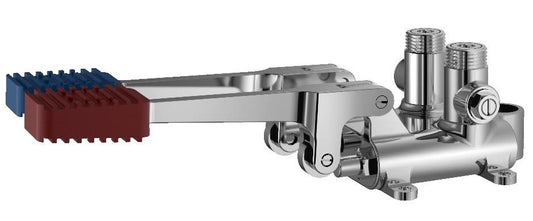 Hand-Z-free-2 Pedal Valve-Floor Mount-H&C